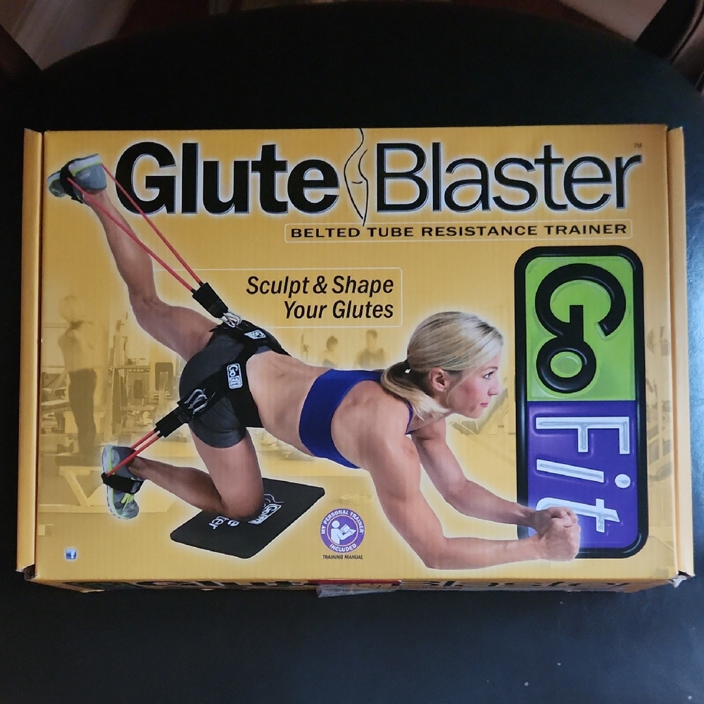 Glute Blaster - Black Belted Tube Resistance Trainer